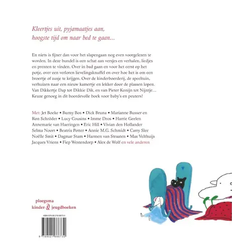 Uitgeverij Ploegsma kinderboeken Kleertjes uit, pyjamaatjes aan – Hét grote voorleesboek voor baby's en peuters
