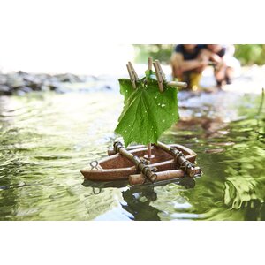 Haba Terra Kids - Bouwpakket Kurken boot Haba Terra Kids - Bouwpakket Kurken boot