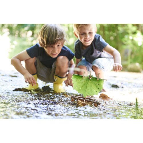 Haba Terra Kids - Bouwpakket Kurken boot, vanaf 6 jaar