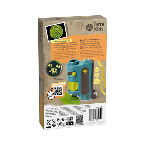 Haba Haba Terra Kids Zakmicroscoop | Ontdek de natuur van dichtbij Haba Haba Terra Kids Zakmicroscoop | Ontdek de natuur van dichtbij