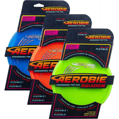 Aerobie Squidgie Frisbee – Drijvende Werpschijf voor Water en Strand