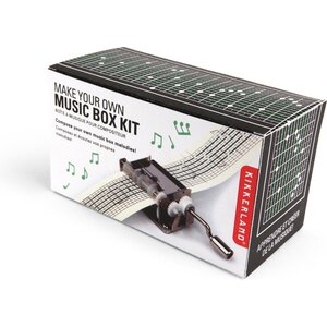 Kikkerland design Muziekdoosje zelf maken Kikkerland design Muziekdoosje zelf maken