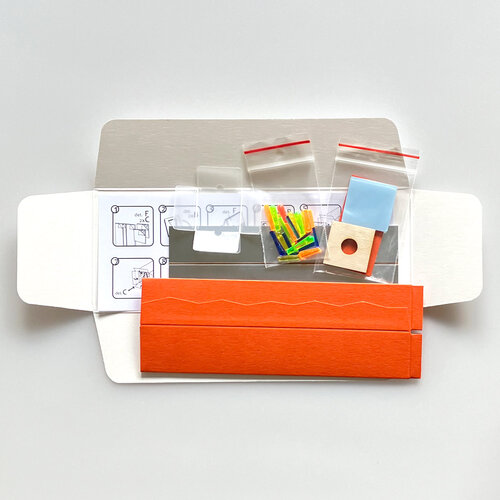 AMBERKALEIDOSCOPE Paperscope ansichtkaart die verandert in een caleidoscoop AMBERKALEIDOSCOPE Paperscope ansichtkaart die verandert in een caleidoscoop