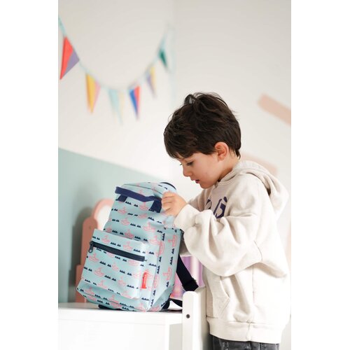 Engel. Engel Rugzak Paper Boats Medium | Rugzak voor kinderen van 4 tot 8 jaar