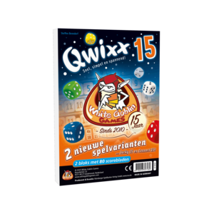 White Goblin Games spellen Qwixx Uitbreiding 15 - dobbelspel White Goblin Games spellen Qwixx Uitbreiding 15 - dobbelspel
