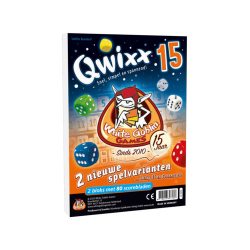 White Goblin Games spellen Qwixx Uitbreiding | Connect 15 & Lucky 15 voor nog meer spelplezier