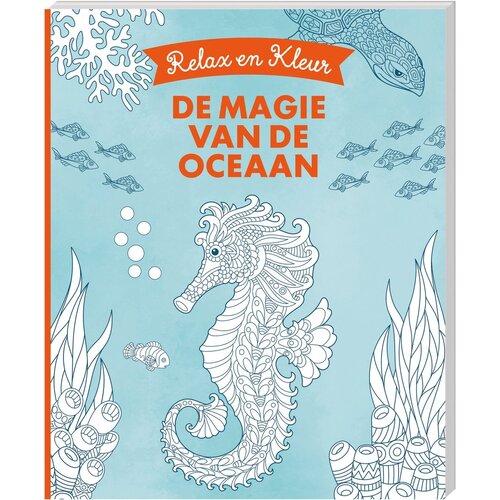 Imagebooks Relax & Kleur – De magie van de oceaan | Kleurboek voor kinderen en volwassenen