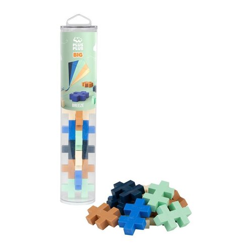 Plus-Plus BIG bouwstenen in koker - kies je kleurmix Plus-Plus BIG bouwstenen in koker - kies je kleurmix