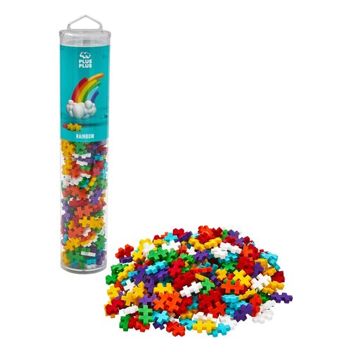 Plus-Plus bouwstenen in koker - 240 stuks in kleur naar keuze Plus-Plus bouwstenen in koker - 240 stuks in kleur naar keuze
