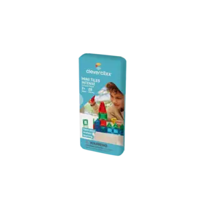 Cleverclixx Magnetische tegels Mini magneettegels intense 28-delig Cleverclixx Magnetische tegels Mini magneettegels intense 28-delig