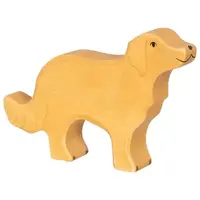 Holztiger golden retriever 12 cm