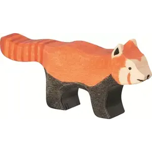 Holztiger Holztiger rode panda 10 cm Holztiger Holztiger rode panda 10 cm