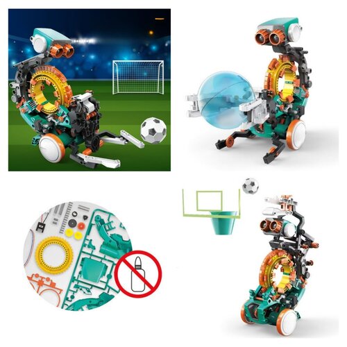 5-in-1 instelbare robot vanaf 14 jaar met mechanische code 5-in-1 instelbare robot vanaf 14 jaar met mechanische code