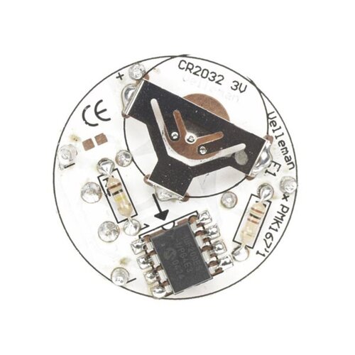 Velleman Elektronisch theelichtje soldeerkit met gele led Velleman Elektronisch theelichtje soldeerkit met gele led