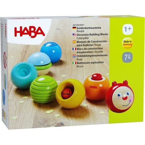 Haba HABA houten ontdekkingsblokken Rups Haba HABA houten ontdekkingsblokken Rups
