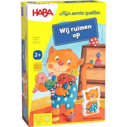 Haba HABA Wij ruimen op sorteerspel vanaf 2 jaar Haba HABA Wij ruimen op sorteerspel vanaf 2 jaar