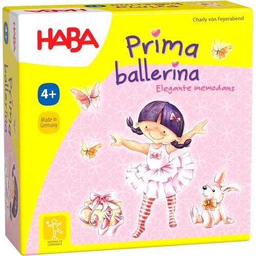 Haba HABA Prima ballerina coöperatief dansspel vanaf 4 jaar Haba HABA Prima ballerina coöperatief dansspel vanaf 4 jaar