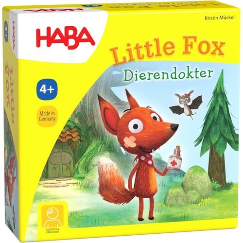Haba HABA Little Fox Dierendokter dobbelspel vanaf 4 jaar