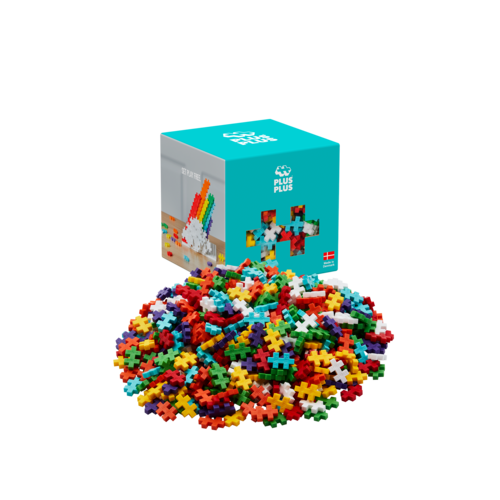 Plus-Plus Plus-Plus Regenboog Color Mix met 600 bouwstenen