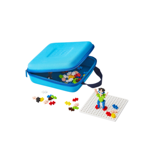Plus-Plus Plus-Plus Reiskoffer 100 stuks blauw
