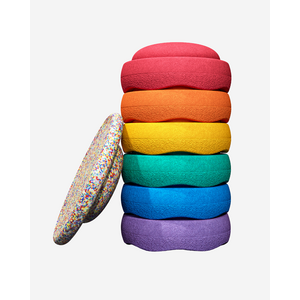 Stapelstein Stapelstein Rainbow set 6+1 classic Stapelstein Stapelstein Rainbow set 6+1 classic