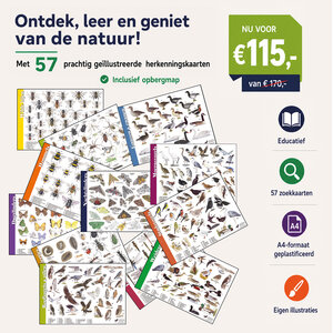 Tringa paintings Tringa 57 herkenningskaarten in opbergmap Tringa paintings Tringa 57 herkenningskaarten in opbergmap
