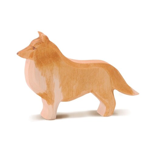Ostheimer Ostheimer Collie als houten hondenfiguur voor open spel Ostheimer Ostheimer Collie als houten hondenfiguur voor open spel