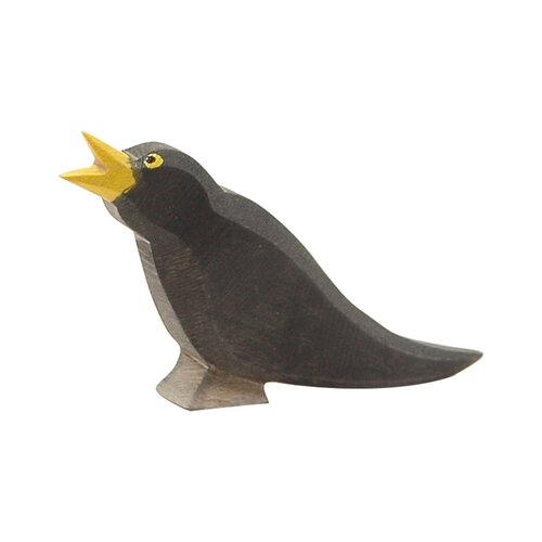 Ostheimer Ostheimer Merel als houten vogel voor open spel Ostheimer Ostheimer Merel als houten vogel voor open spel