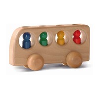 Ostheimer Bus naturel met 4 figuren