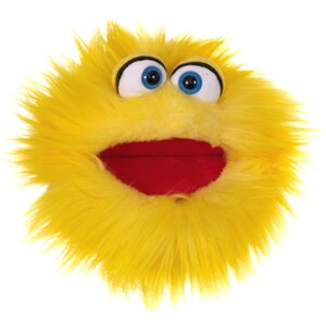 Living Puppets - handpoppen en therapiepoppen Kletskop Quasselkasper geel 20 cm Living Puppets - handpoppen en therapiepoppen Kletskop Quasselkasper geel 20 cm
