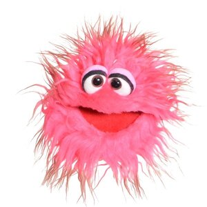 Living Puppets - handpoppen en therapiepoppen Kletskop Knups roze bruin 20 cm Living Puppets - handpoppen en therapiepoppen Kletskop Knups roze bruin 20 cm