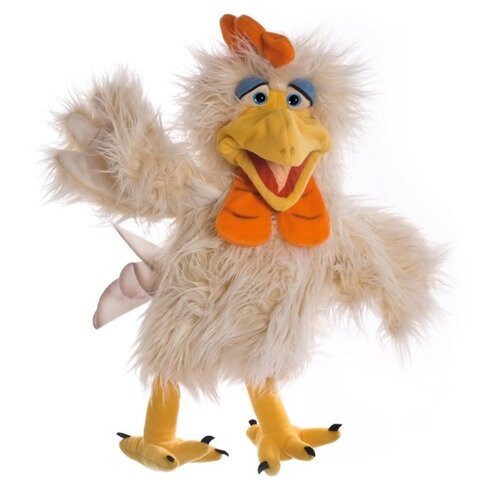 Living Puppets - handpoppen en therapiepoppen Living Puppets handpop haan Heini 60 cm