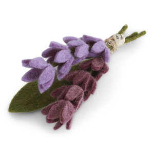 Gry and Sif Lavendel en blad set van 3 Gry and Sif Lavendel en blad set van 3