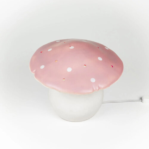 Egmont Heico paddenstoellamp medium vintage roze voor de kinderkamer Egmont Heico paddenstoellamp medium vintage roze voor de kinderkamer