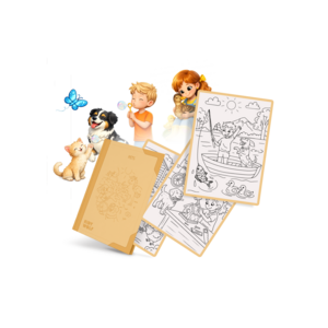 Kidywolf Kidywolf KIDYDRAW PAD navulling Pets 6+ - 30 tekeningen Kidywolf Kidywolf KIDYDRAW PAD navulling Pets 6+ - 30 tekeningen