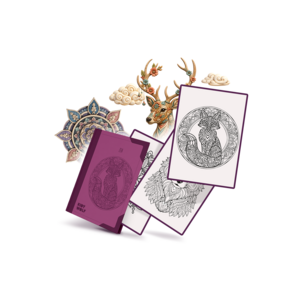 Kidywolf Kidywolf K-DRAW PAD navulling Zen 10+ - 30 tekeningen Kidywolf Kidywolf K-DRAW PAD navulling Zen 10+ - 30 tekeningen
