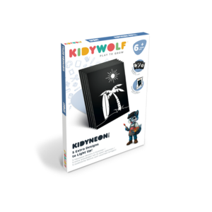 Kidywolf Kidywolf KIDYNEON navulling Sports 6+ - 5 lichtplaten Kidywolf Kidywolf KIDYNEON navulling Sports 6+ - 5 lichtplaten