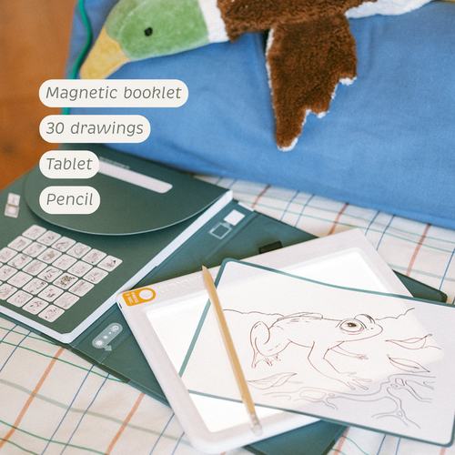 Kidywolf Kidydraw Pad Dieren - verlichte tekentafel vanaf 8 jaar Kidywolf Kidydraw Pad Dieren - verlichte tekentafel vanaf 8 jaar