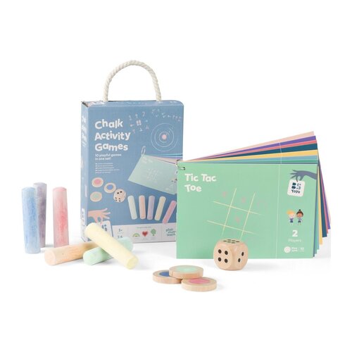 BS Toys Actieve krijtspelletjes voor buiten van BS Toys BS Toys Actieve krijtspelletjes voor buiten van BS Toys