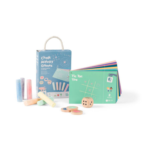 BS Toys Actieve krijtspelletjes voor buiten van BS Toys BS Toys Actieve krijtspelletjes voor buiten van BS Toys