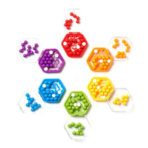 Smartgames denkspellen SmartGames IQ Mini Hexpert reisspel vanaf 7 jaar