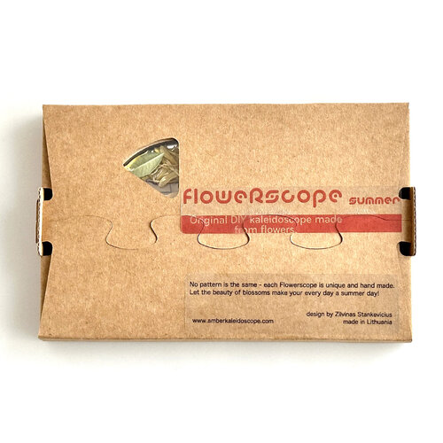 AMBERKALEIDOSCOPE DIY houten caleidoscoop met gedroogde bloemen of Baltische barnsteen AMBERKALEIDOSCOPE DIY houten caleidoscoop met gedroogde bloemen of Baltische barnsteen