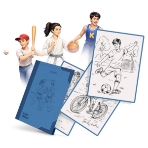 Kidywolf Kidydraw Pad navulling Sporten 8+