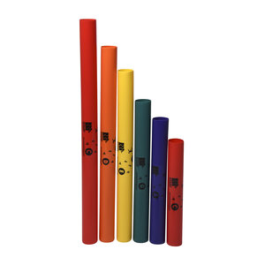Boomwhackers Boomwhackers C-pentatonische set 6-delig Boomwhackers Boomwhackers C-pentatonische set 6-delig