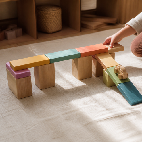 Ocamora Grote houten bouwplanken classic van Ocamora Ocamora Grote houten bouwplanken classic van Ocamora