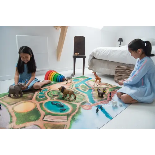 Carpeto Carpeto speelkleed Dierenrijk in drie formaten
