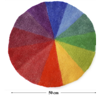 Vilten speelkleed regenboog 50 cm