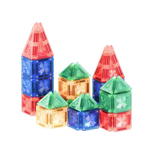 Cleverclixx Magnetische tegels Cleverclixx Mini Tiles Intense met 28 kleine magneettegels Cleverclixx Magnetische tegels Cleverclixx Mini Tiles Intense met 28 kleine magneettegels