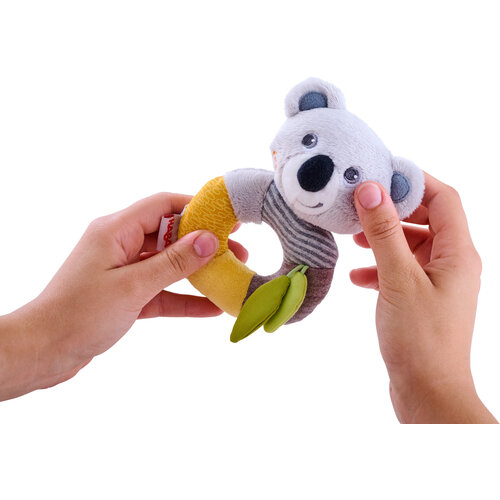 Haba HABA zachte baby rammelaar Koala met grijpring