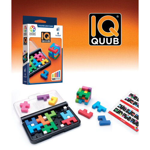 Smartgames denkspellen SmartGames IQ Quub denkspel vanaf 6 jaar